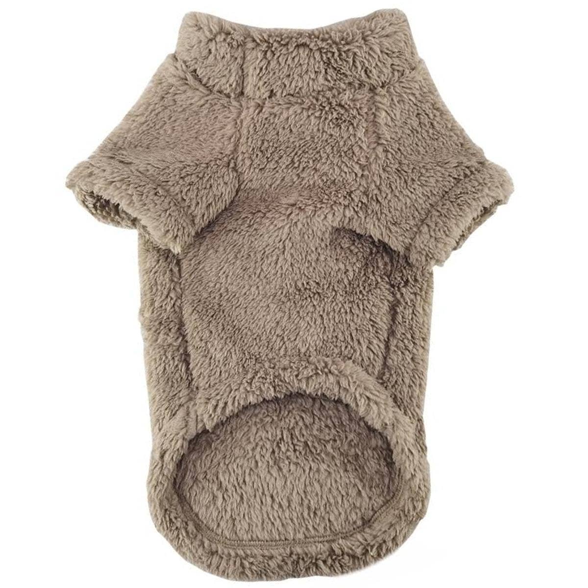 Soft Plush Pullover - Soft Brown