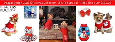 Premium Combed Cotton Red Rudolph Holiday Dog Sweater for All Breeds