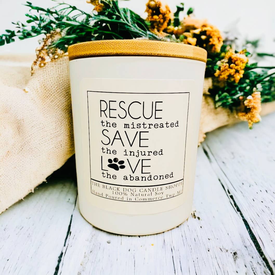 Rescue, Save, Love Candle