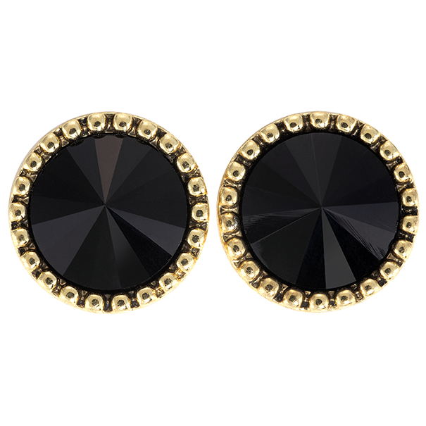 Fashionable Leather Dog & Cat Collar, Interchangeable Charms, Crystal Studs