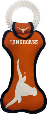 Pets First Durable Squeaky Dental Dog Tug Toy for Clean Teeth & Fun