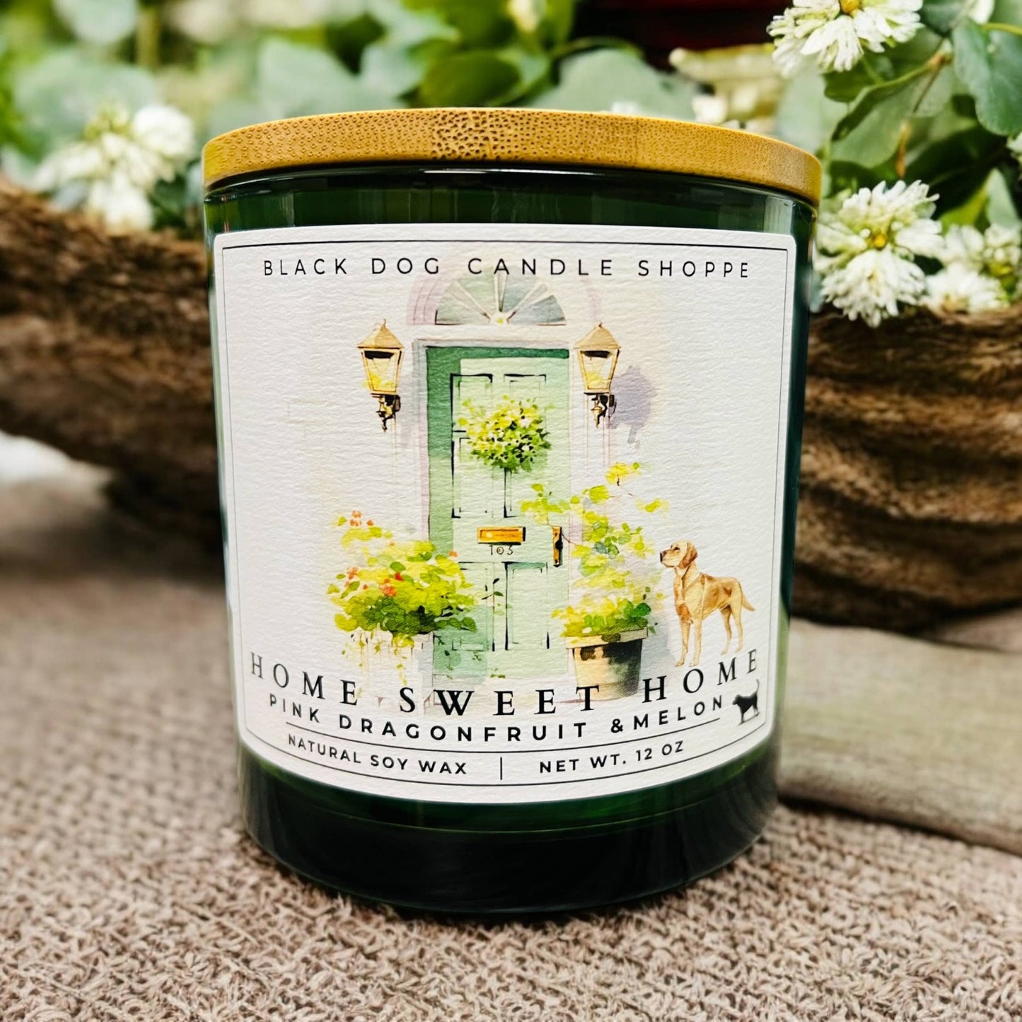 Home Sweet Home Double Wick Large Soy Candle