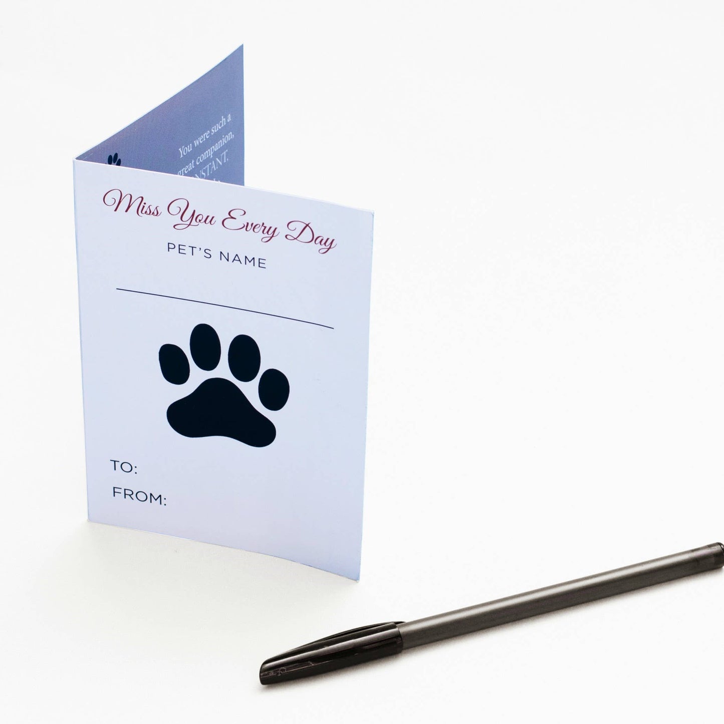 Pawprints Left By You Sympathy Pet Loss Hugs Blanket