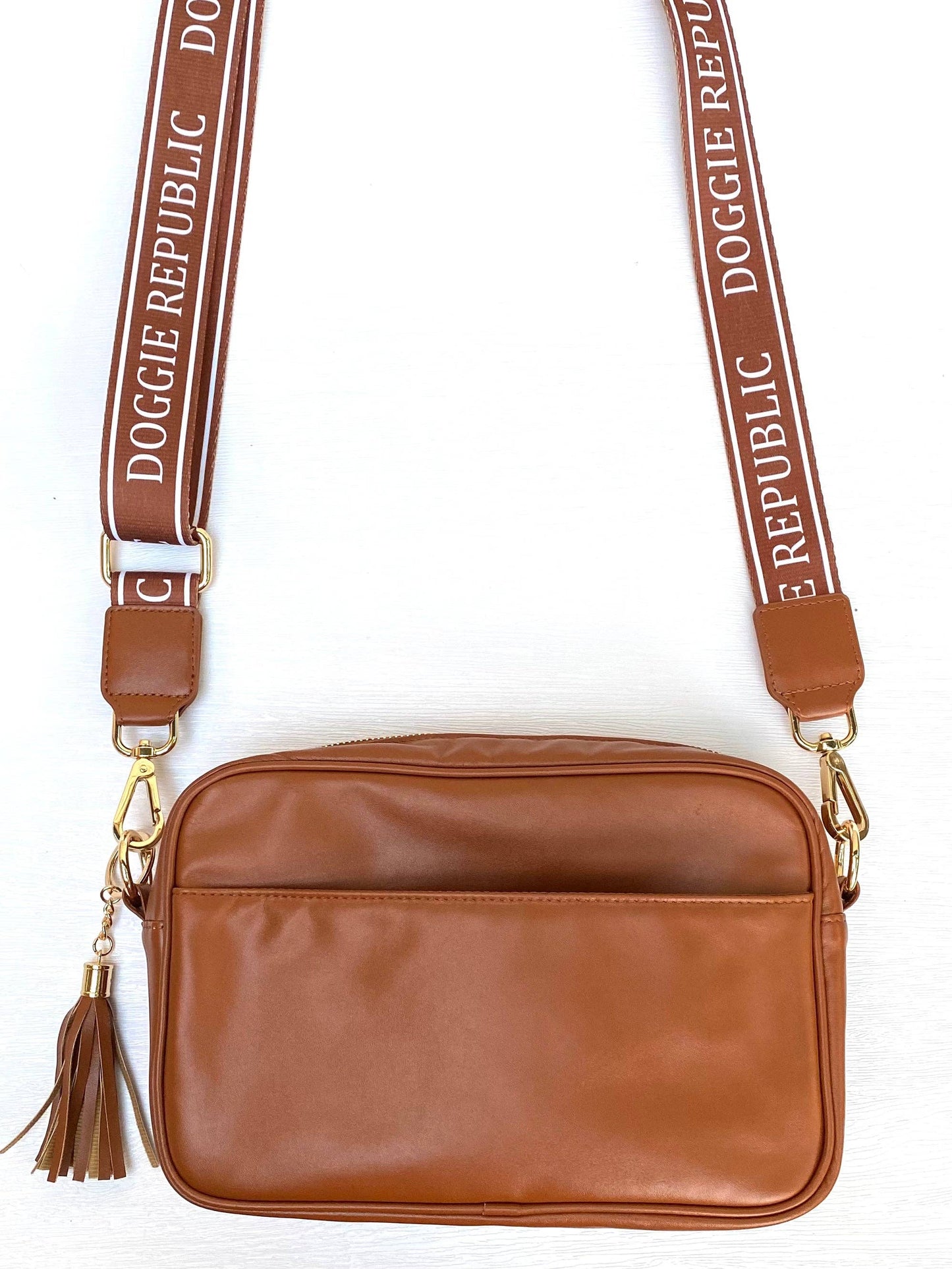 Day Bag With Waste Bag Dispenser Built In