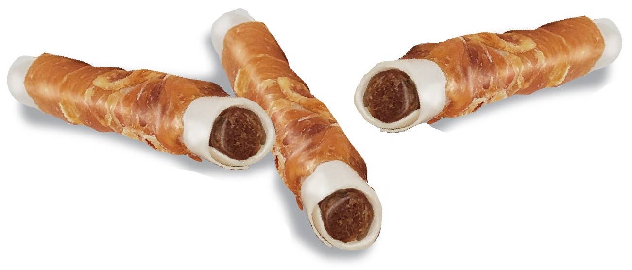 Lovin' Tenders Chicken, Duck, Liver, Sweet Potato Rolls 10Pk