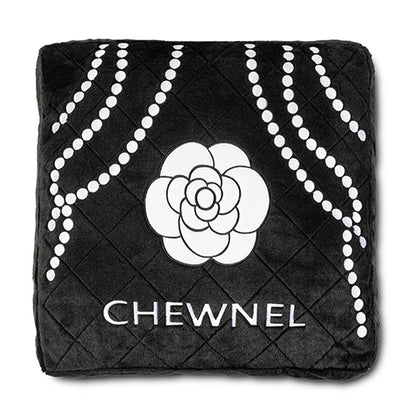 Luxury Chewnel Noir Pet Bed for Pampered Pups - Soft, Cozy, Chic