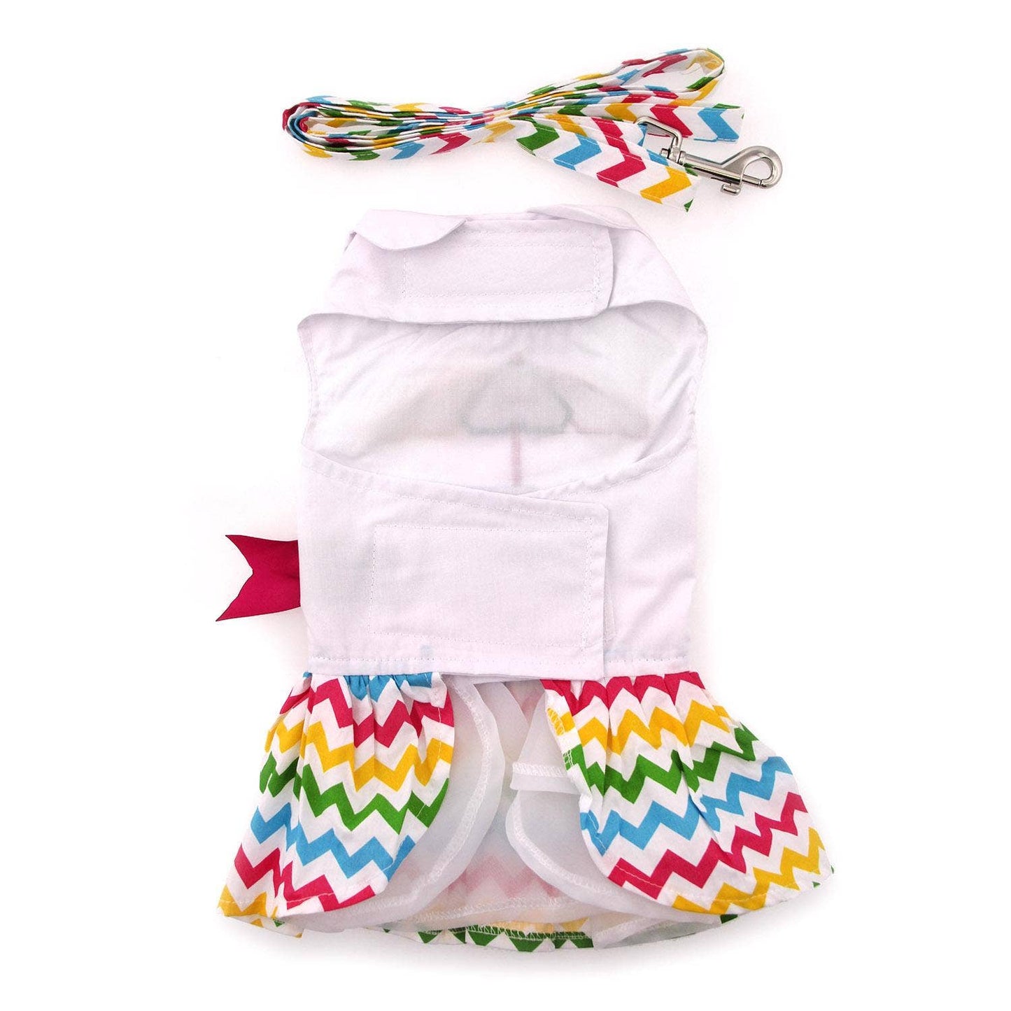 Ice Cream Cart Harness Dog Dress w/ Matching Leash 50% OFF!