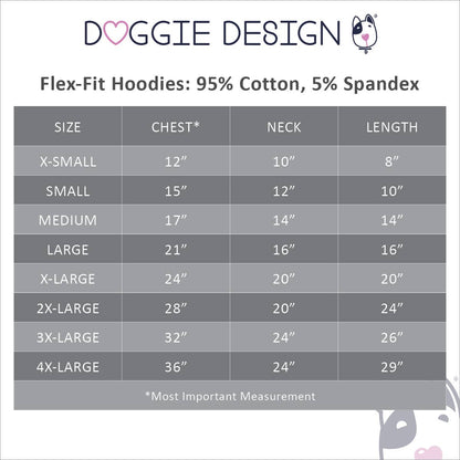 Flex-Fit Dog Hoodie - Pink
