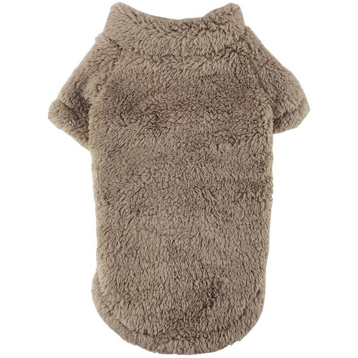 Soft Plush Pullover - Soft Brown