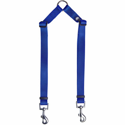 Double Dog Leash Coupler for Walking 2 Dogs