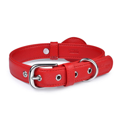 Silver-Powered Freshness Microfiber Vegan Leather AirTag Dog Collar