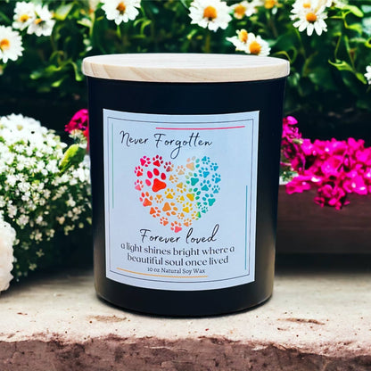 Beautiful Soul Pet Sympathy candle