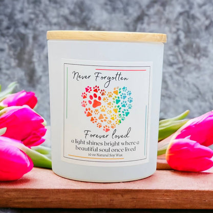 Beautiful Soul Pet Sympathy candle