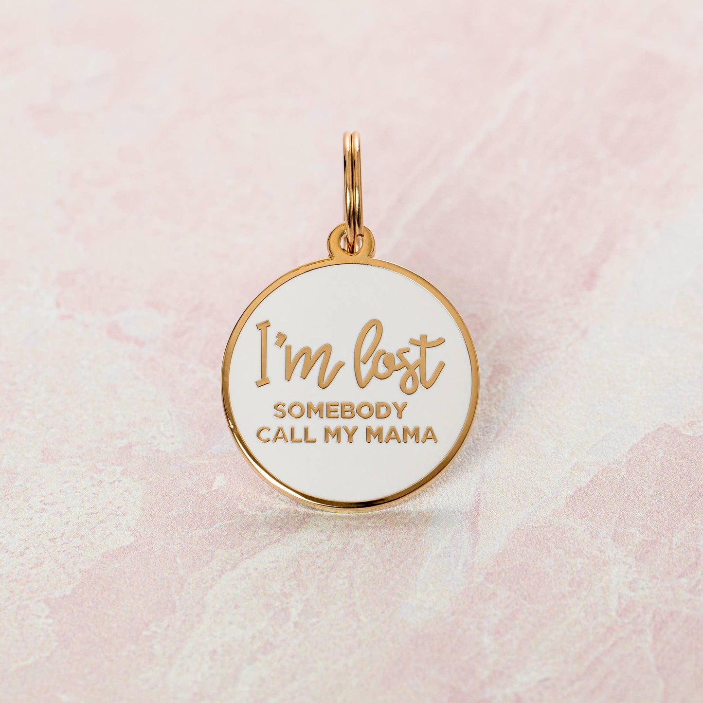I'm Lost, Somebody Call My Mama Pet ID Tag With Free Engraving