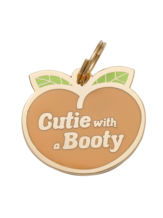 Cutie with a Booty Pet ID Tag Includes Free Engraving