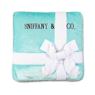 Luxury Sniffany Designer Dog Bed for Pampered Pups: Cozy, Soft & Square