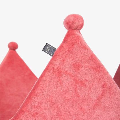 Nandog Crown Dog & Cat Fun Bed Prive Collection - Royal Pink