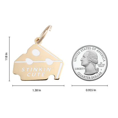 Stinkin' Cute Pet ID Tag - Free Engraving