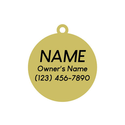 Squirrel Patrol Pet ID Tag - Free Engraving
