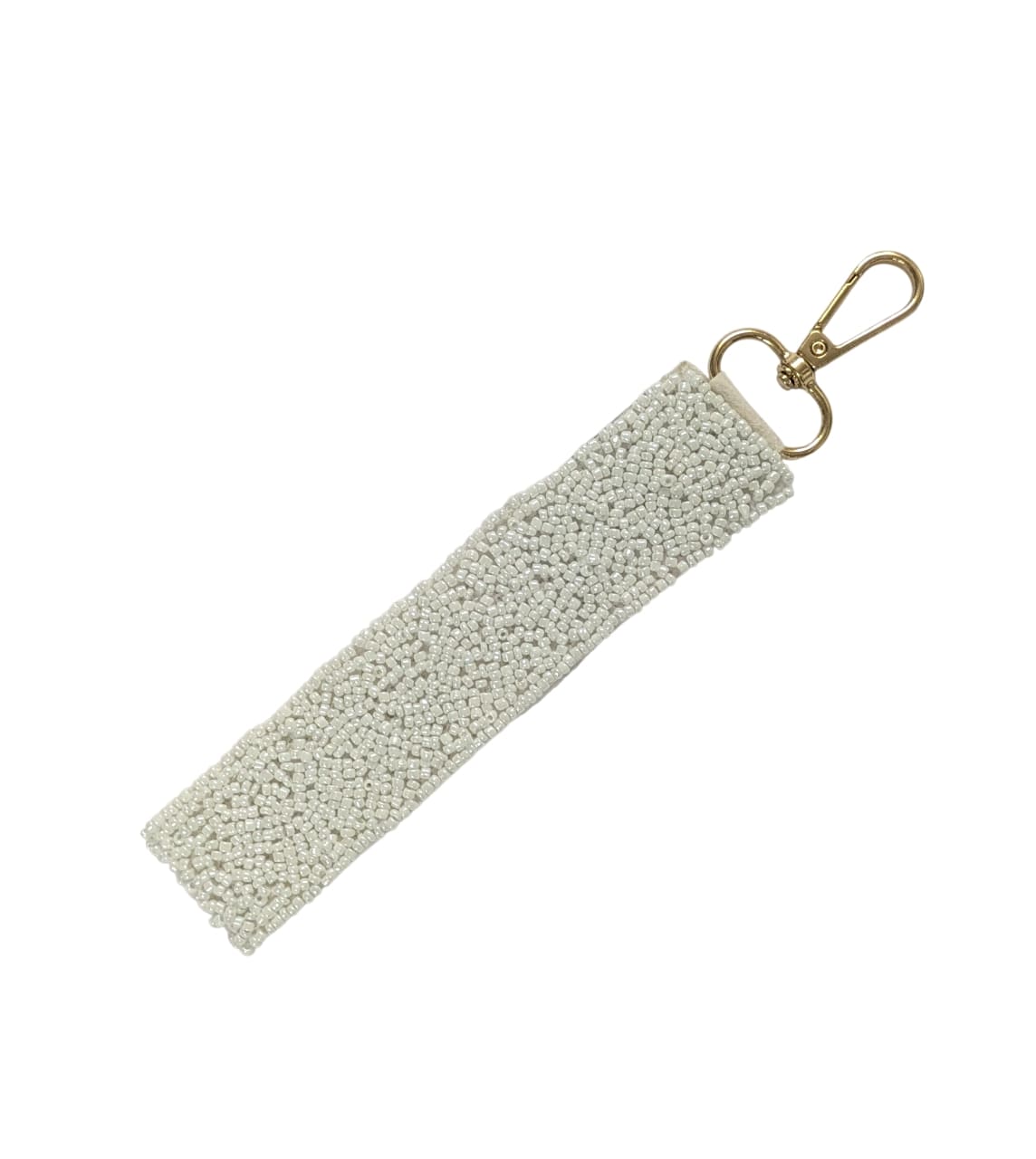 Dog Mom Beaded Wristlet Strap Key Chain