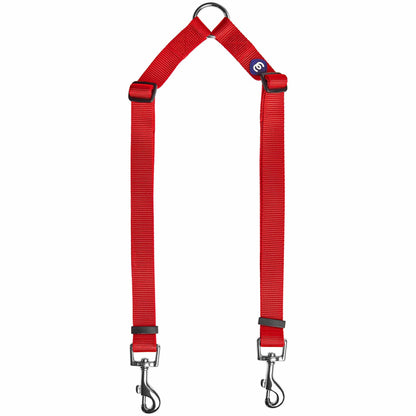 Double Dog Leash Coupler for Walking 2 Dogs