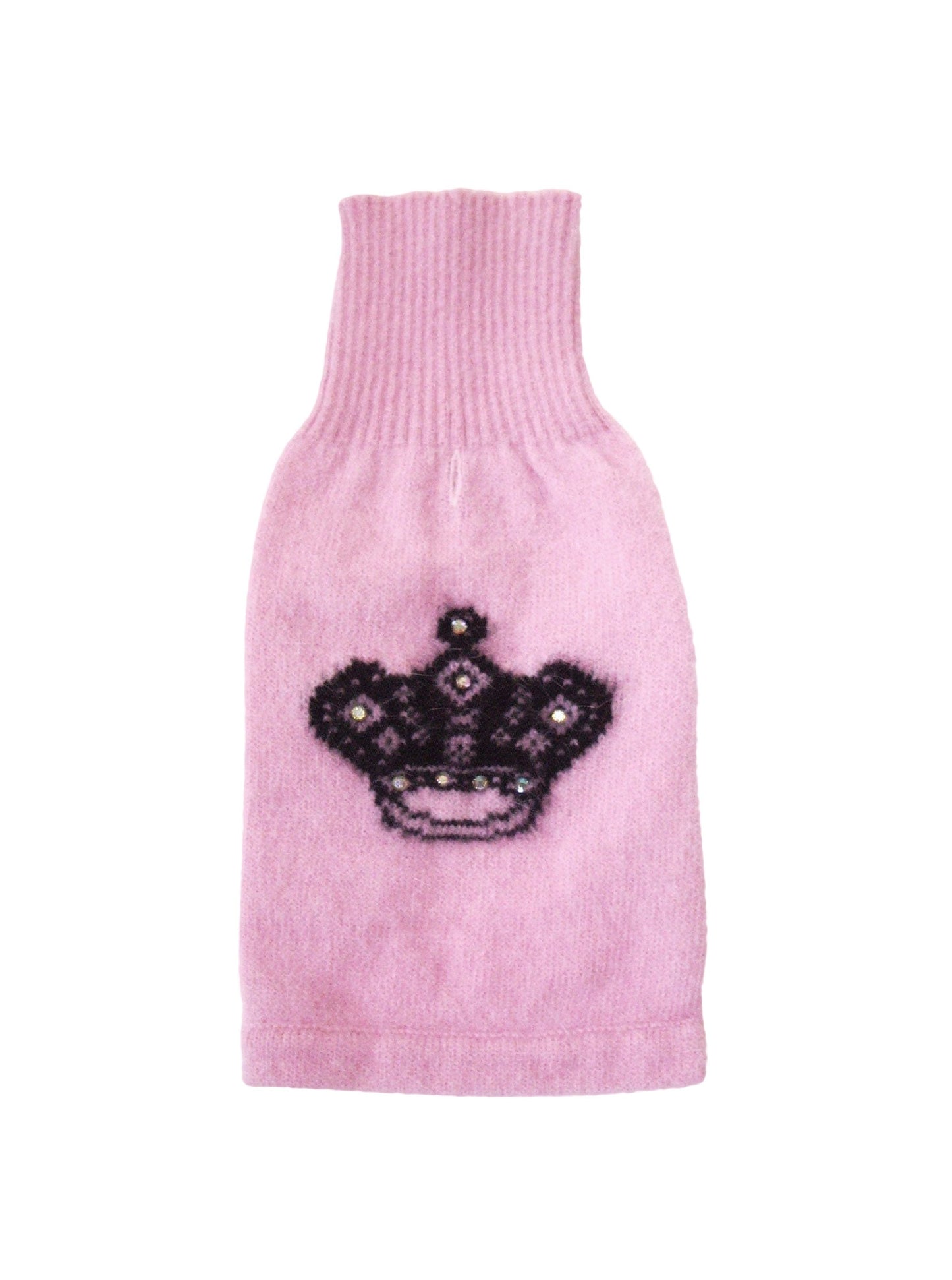 Mimi Tiara Pink Turtleneck with Rhinestones