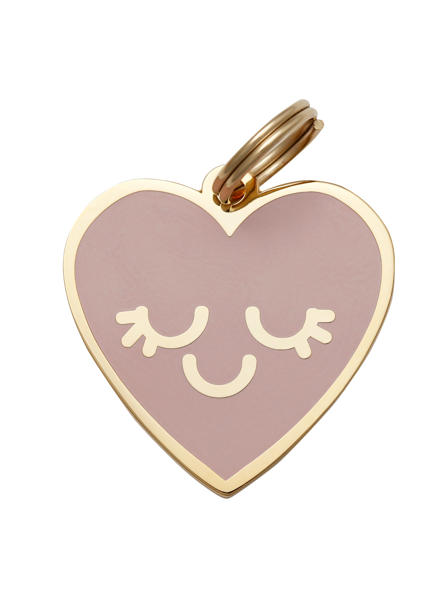 Smiling Heart Pet ID Tag Includes Free Engraving