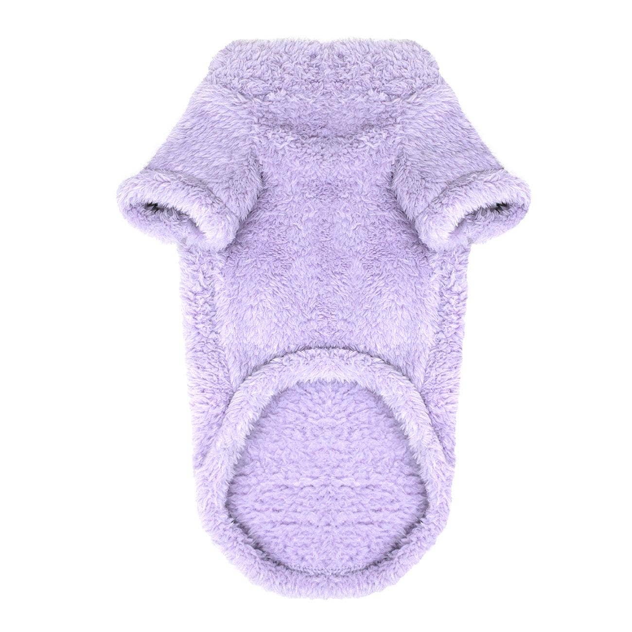 Soft Plush Dog Pullover - Lavender