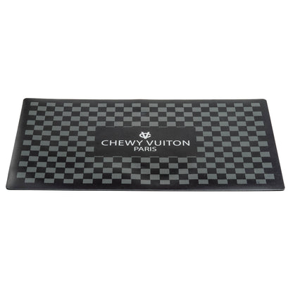 Black Checker Chewy Vuiton Placemat