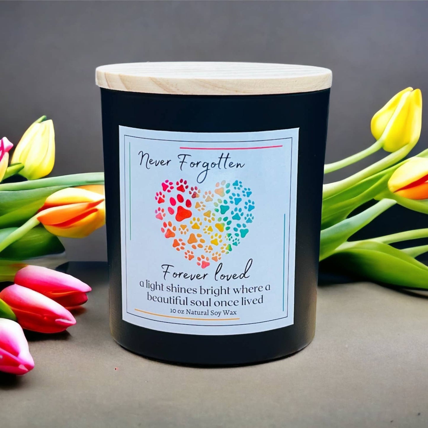 Beautiful Soul Pet Sympathy candle