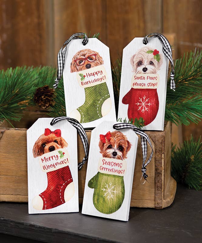 Merry Woofmas Tag Ornament