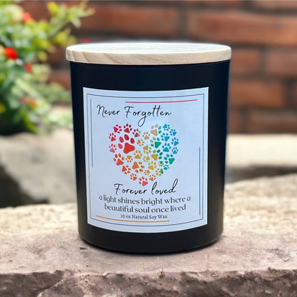Beautiful Soul Pet Sympathy candle