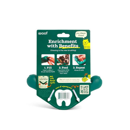 Bite n' Brush Dog Toy by Woof