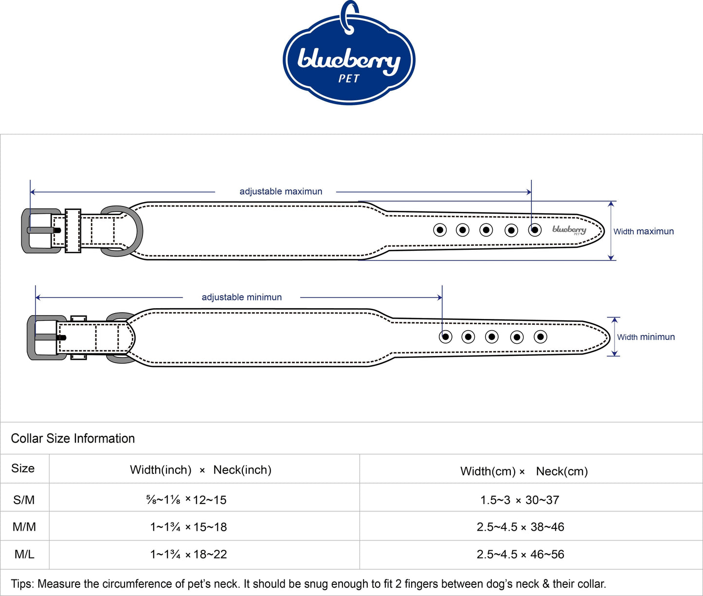 Tan/Brown Collar Western Style Premium Leather Collar - Western Style