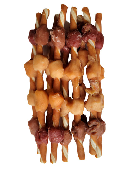 Butcher Shop Collagen Dog Chews 8" Chicken Kabobs 8-Pk