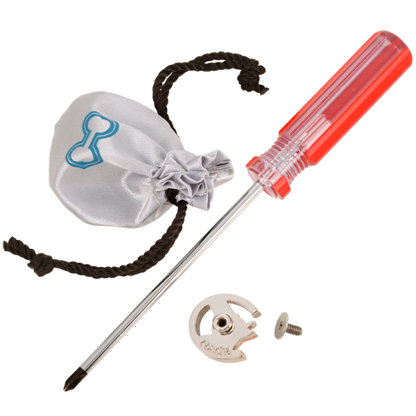 Premium Leather Pet Christmas Holiday Collar with Interchangeable Charms & Studs