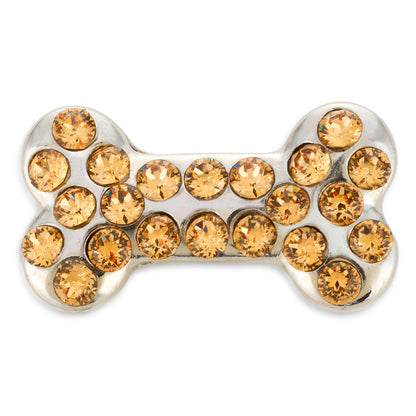 Delightful Concha Dog Collar with Favorite Things Charms and Studs