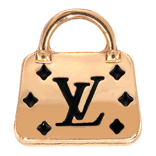 Fashionable Leather Dog & Cat Collar, Interchangeable Charms, Crystal Studs