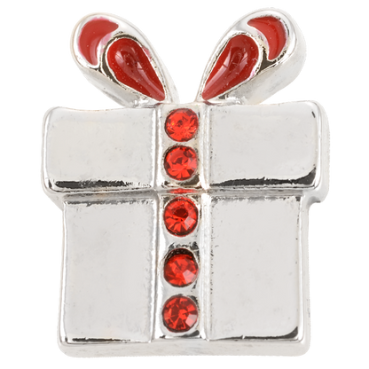 Premium Leather Pet Christmas Holiday Collar with Interchangeable Charms & Studs