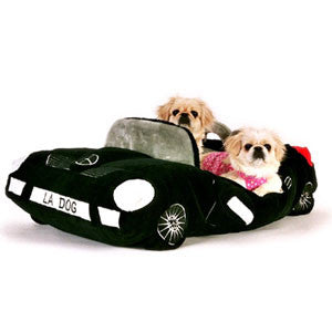 Luxury Furcedes Dog Car Bed with Plush Comfort and Washable Cover