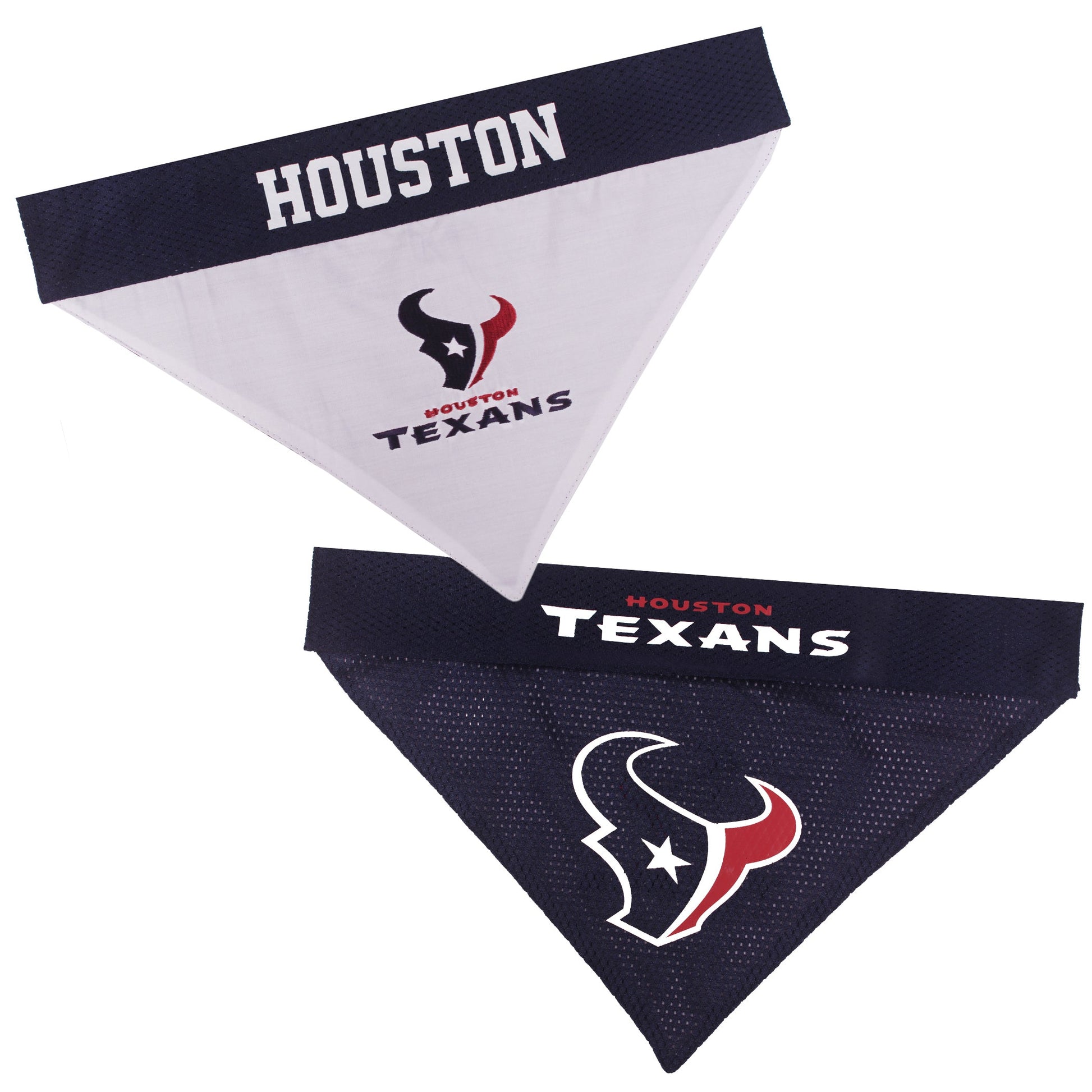 Official NFL Houston Texans Reversible Pet Bandana for Game Day Dogs