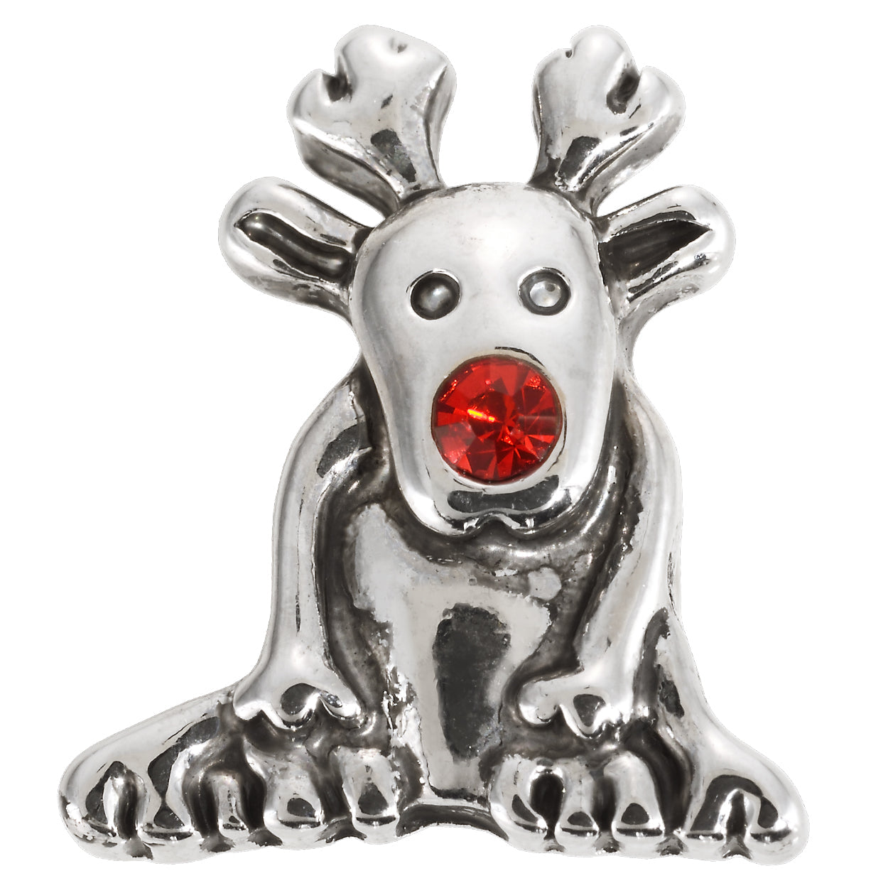 Premium Leather Pet Christmas Holiday Collar with Interchangeable Charms & Studs