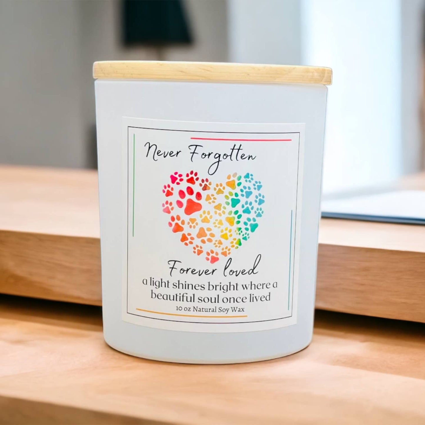 Beautiful Soul Pet Sympathy candle