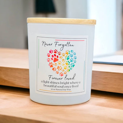 Beautiful Soul Pet Sympathy candle