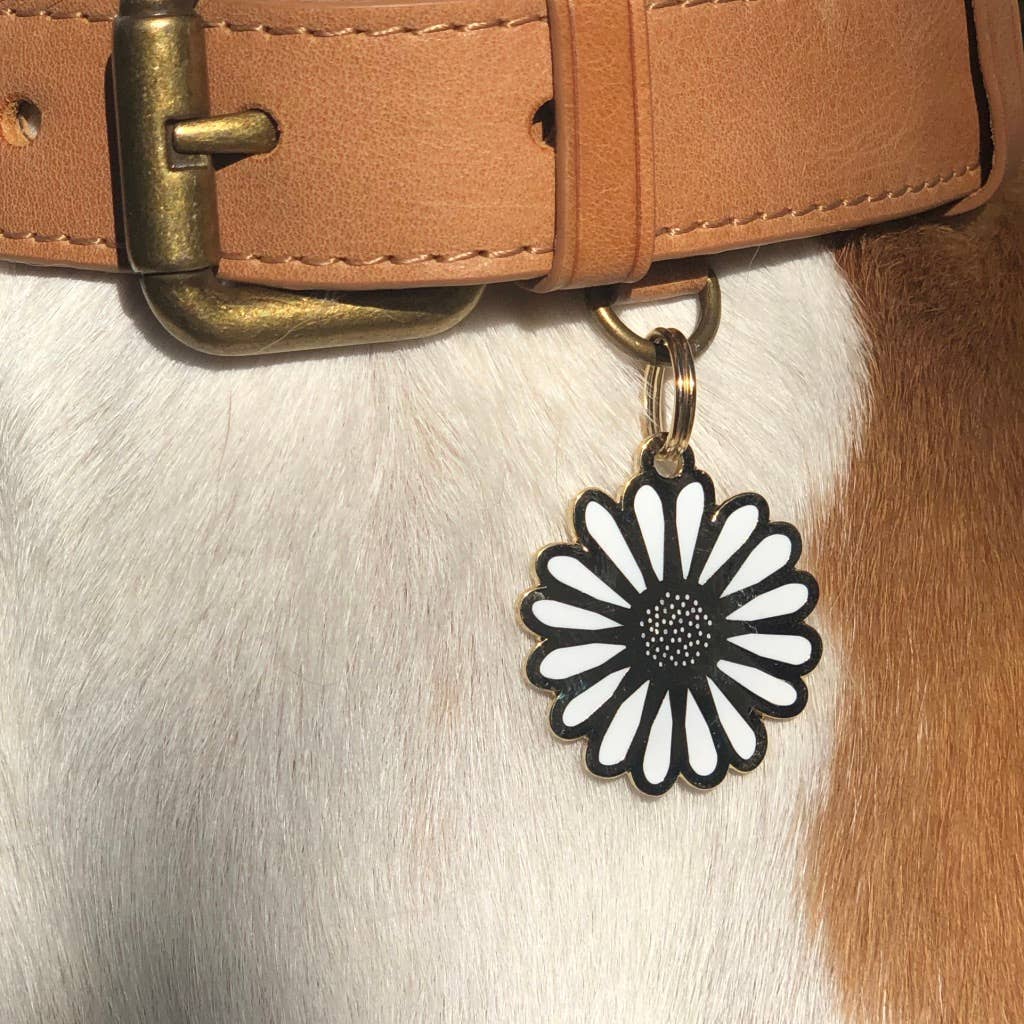 Daisy Pet ID Tag - Free Engraving