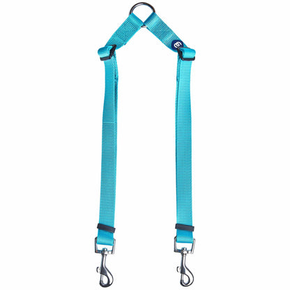 Double Dog Leash Coupler for Walking 2 Dogs