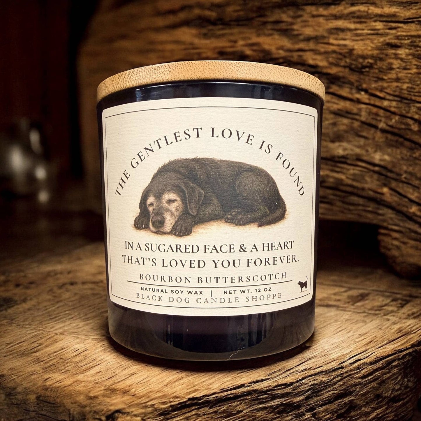 The Gentlest Love - Senior Dog DW Grey Bourbon