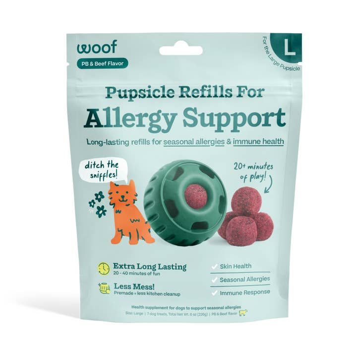 Allergy Support Wellness Dog Pops by Woof