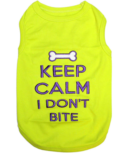 Keep Calm Dog T-Shirt – Adorable & Relaxed Pet Apparel