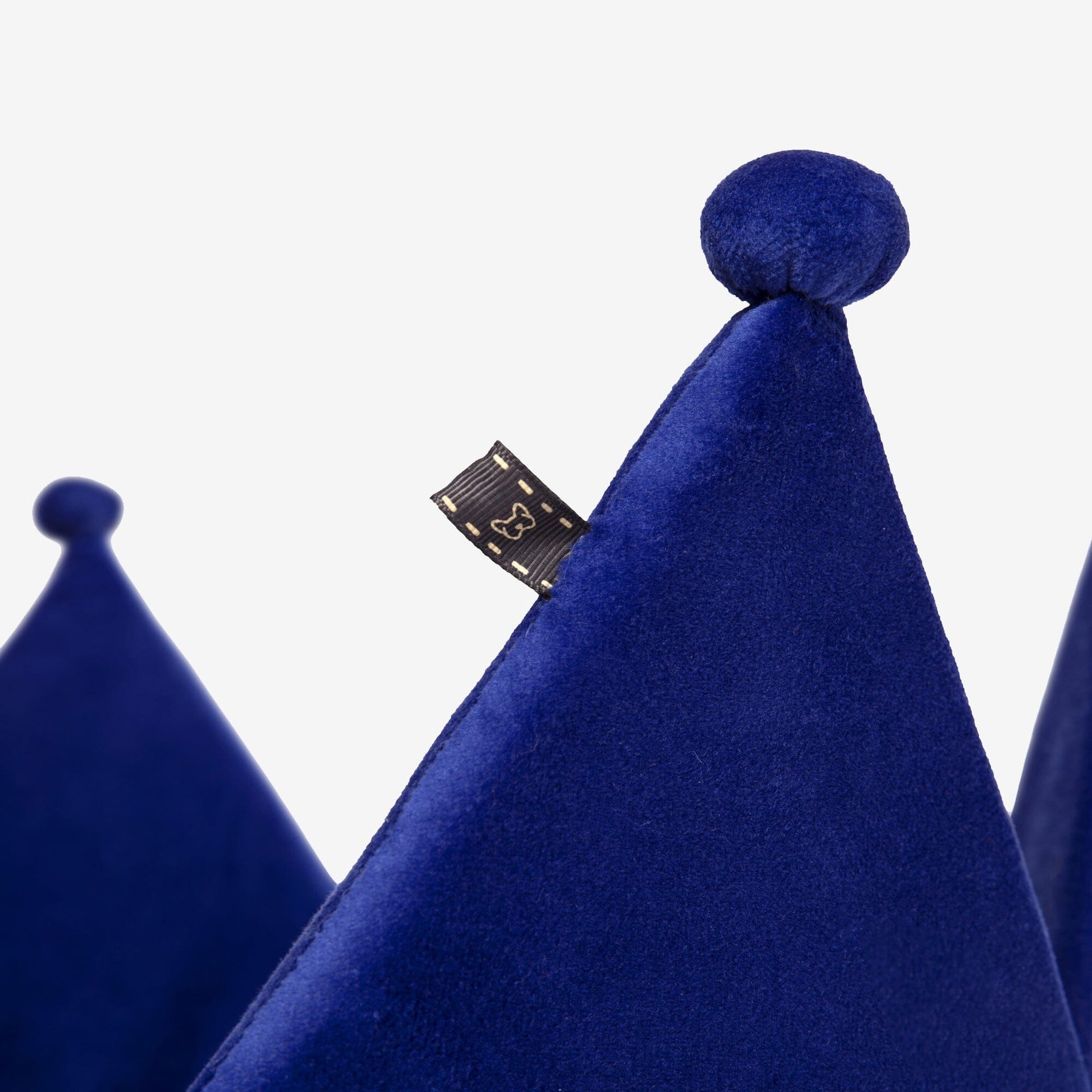 Luxury Cloud Royal Blue Crown Pet Bed for Dogs & Cats - Supreme Comfort